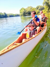 Just canoeing